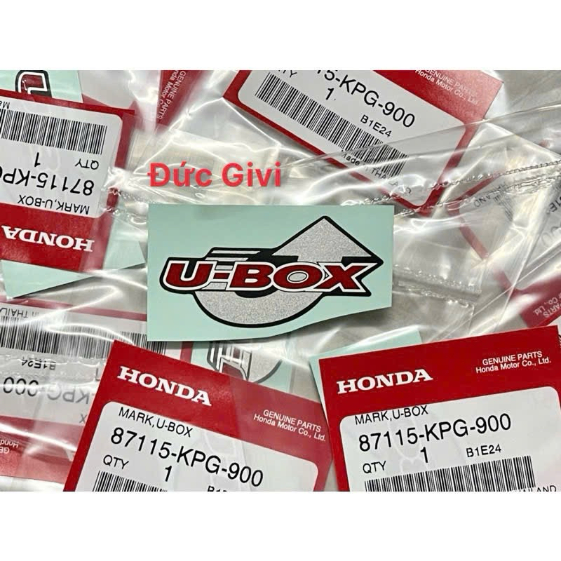 Tem U-Box , tem thông số thailand