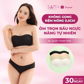 Áo Lót Quây Cup Ngang Không Gọng Thun Lạnh Mềm Mát Tàng Hình Nâng Đẩy Ngực Chống Tụt TSAM AL TSAM 1702