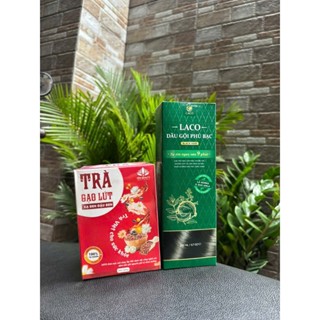 Dầu Gội Phủ Bạc LACO, Nhuộm Tóc Đen Thảo Dược Chỉ Sau 9 Phút 200ml | Laco.vn