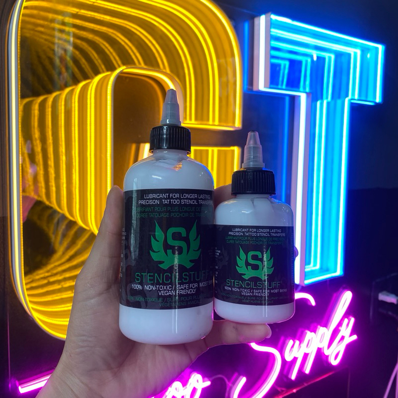 Gel scan stencil
