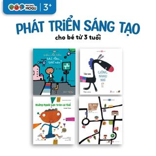 Truyện Ehon bé 3-4-5 tuổi - Bộ 4 cuốn Phát triển sáng tạo