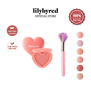 (Set) Phấn Má Hồng LILYBYRED Luv Beam Cheek 4.7g + Cọ Má Unicorn