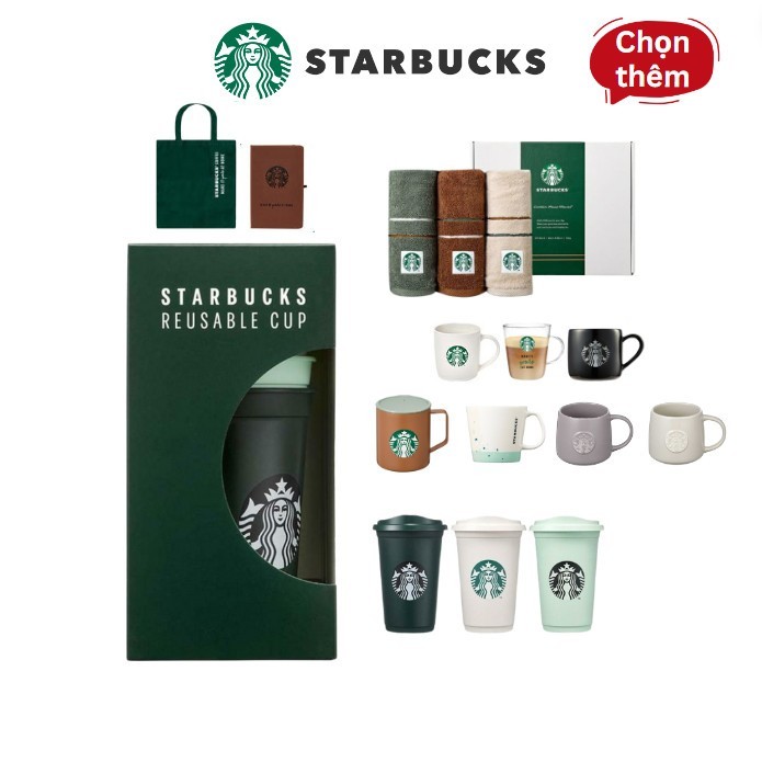 Ly Starbucks mug cup goods | Sản phẩm chính hãng Starbucks Hàn Quốc