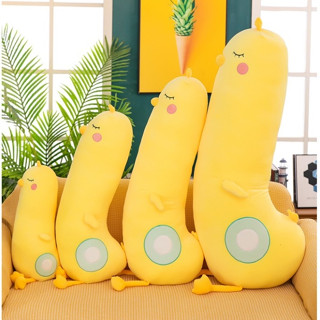 Gấu bông chú gà con ngộ nghĩnh gối ôm ngủ đáng yêu