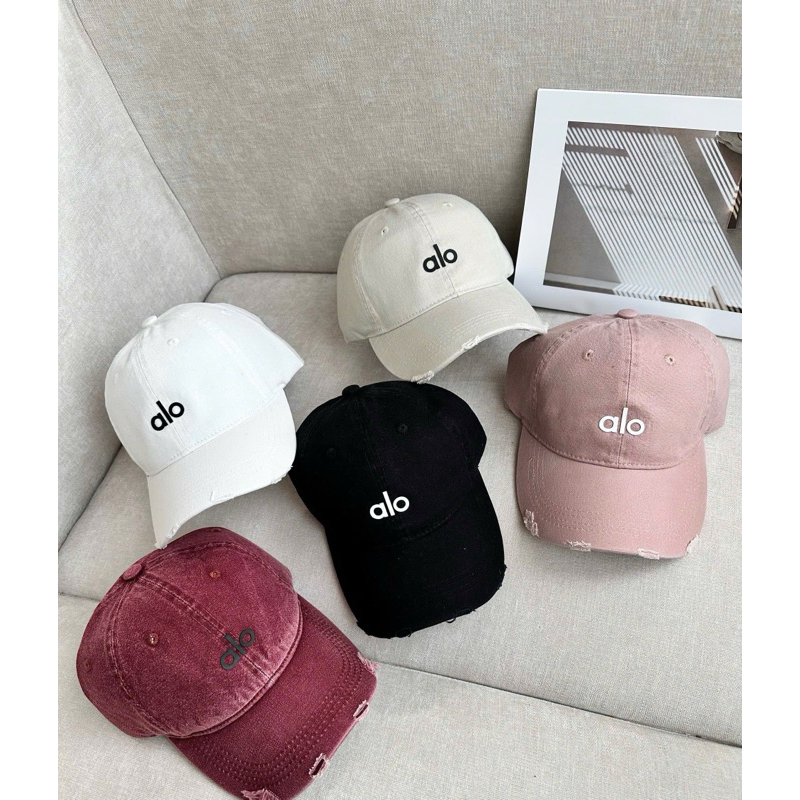 Mũ lưỡi trai rách ALO,hàng qc