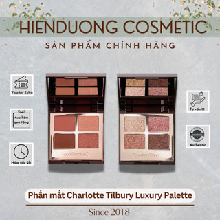  Phấn mắt Charlotte Tilbury bảng 4 ô Luxury Palette | Pillow Talk và Pillow Talk Of Pops 