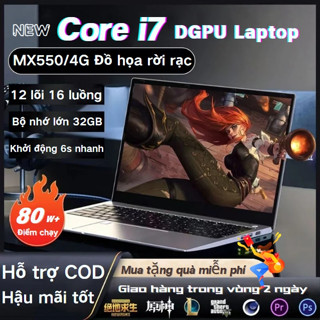 【New Lenovo Intel Core i7 Laptop RAM 16GB SSD 512 Gaming/Office Laptop Mở khóa vân tay, bảo hành 3 năm, Win11 chính hãng