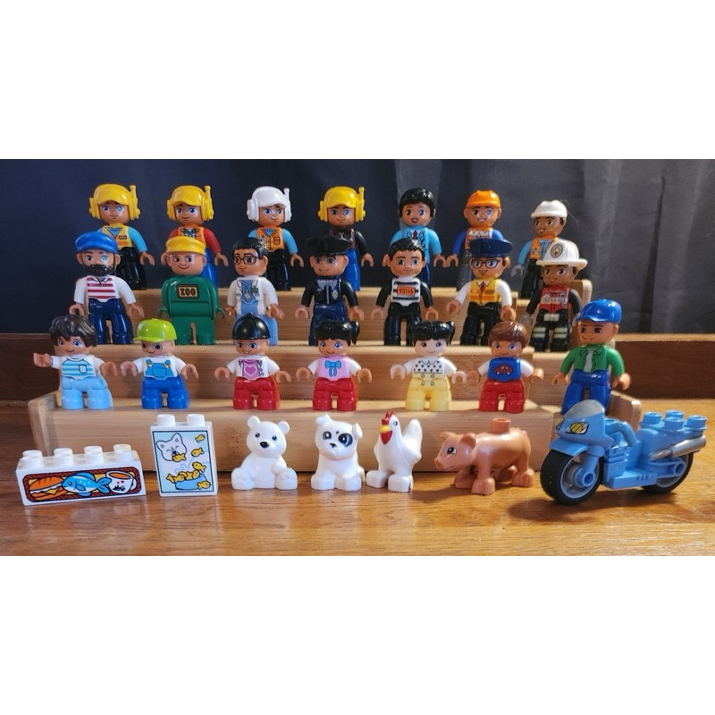 Đồ chơi mô hình nhân vật Minifigure Duplo People & Animal REAL TỔNG HỢP