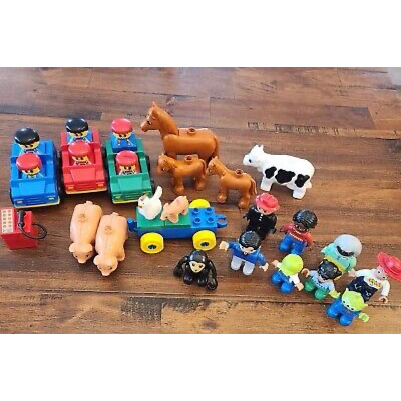 Đồ chơi mô hình nhân vật Minifigure Duplo People & Animal REAL TỔNG HỢP
