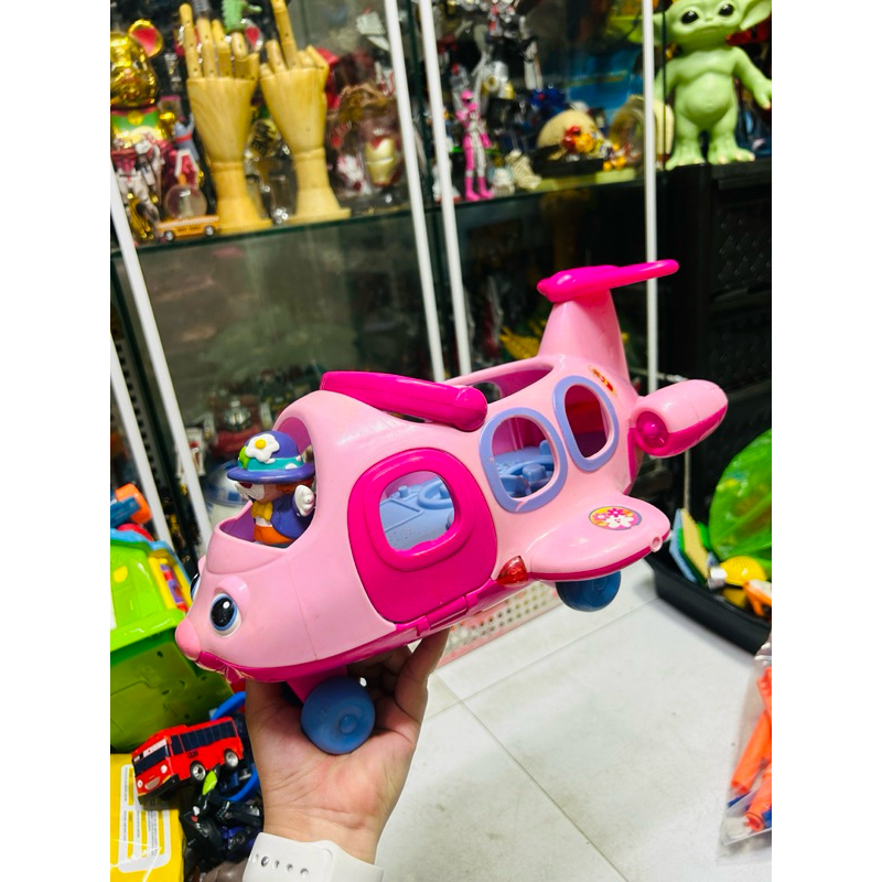 Đồ chơi nhạc đèn Máy bay Fisher Price Little People Travel Together Airplane