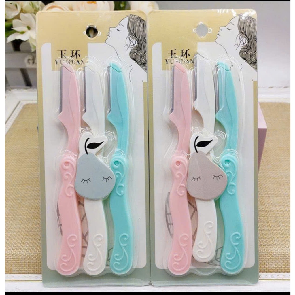 Set 3 dao cạo lông mày Nalamei