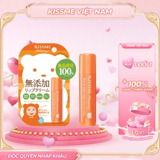  Son Dưỡng Môi Chống Nứt Nẻ Môi Dành Cho Bé Kissme Mommy Lip Cream N  Không Màu  2.5g 