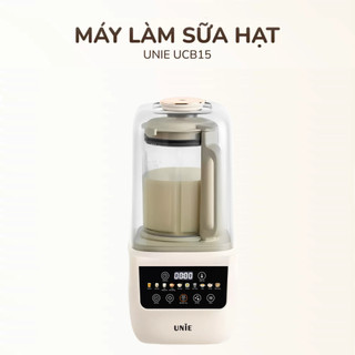  Máy Làm Sữa Hạt Unie UCB15 Lưỡi Dao Inox 8 Cánh Giảm Tiếng Ồn Tối Đa 30% Công Suất 1350W Hàng Chính Hãng. 