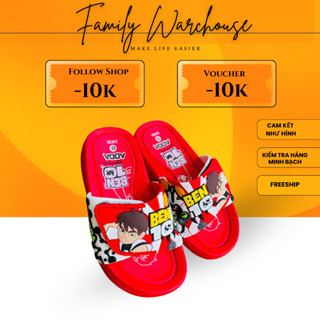  Dép Lê Trẻ Em ADDA 31R5VK - Dép Quai Ngang Ben 10 Êm Chân Chống Trượt Hàng Chính Hãng 