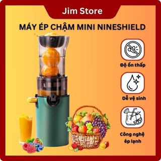 Máy Ép Chậm Mini NINESHIELD SJ06 Giữ Nguyên Dưỡng Chất, Trục Ép Tích Hợp X575
