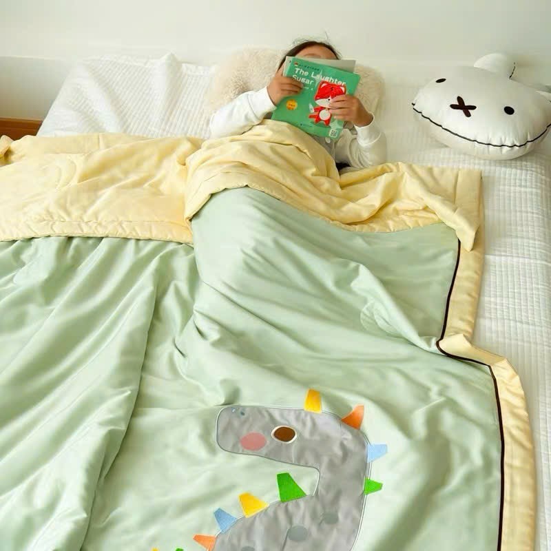 [CHĂN CHO BÉ] Chăn Tencel cho trẻ đi học mẫu giáo, mền hè chất liệu 100% tencel tự nhiên, mềm mại, t