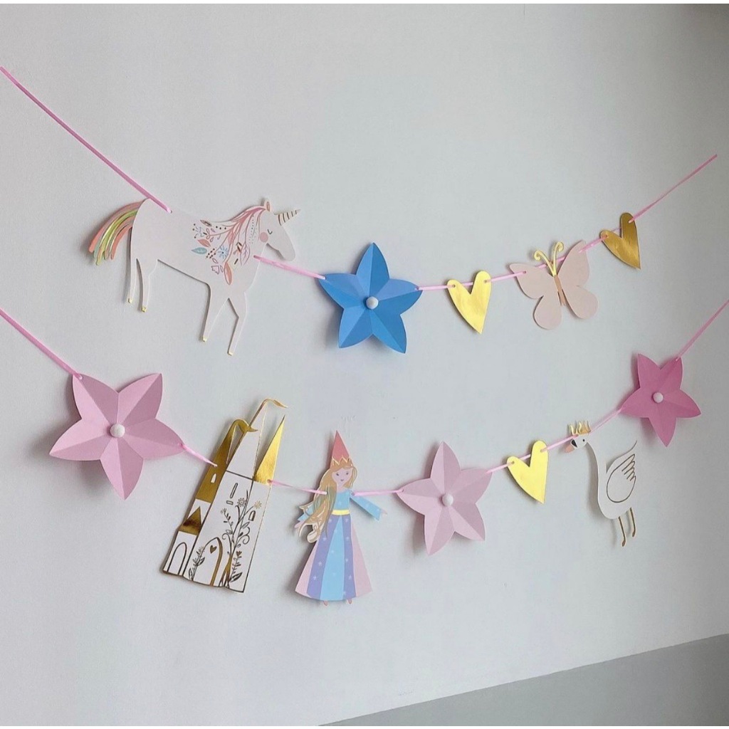 DÂY TREO TRANG TRÍ GARLAND CÔNG CHÚA - Chu Party