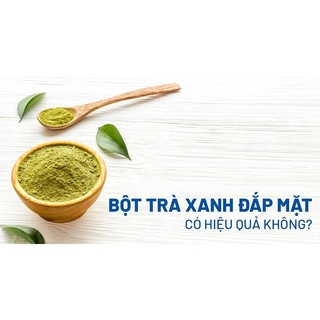 Bột trà xanh đắp mặt  gói 50gr