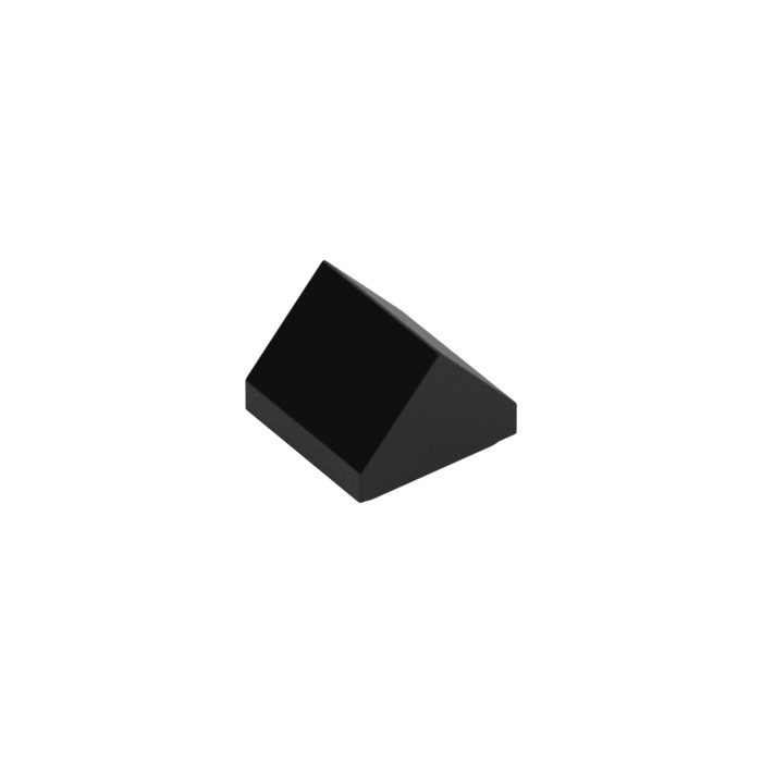 Combo 10 Viên Gạch dốc màu đen 1x1 (45°) - Part ID: 35464 -  Phụ kiện MOC chính hãng