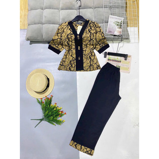 Bộ lụa Mango hàng cao cấp cho Mẹ