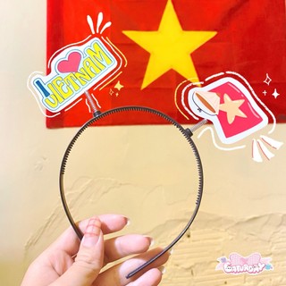 Cài tóc yêu nước Việt Nam xinh