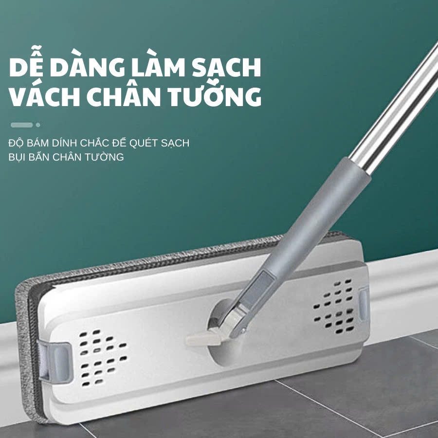 Cây Lau Nhà Tự Vắt Thông Minh (2 Cán - 8 Bông Lau) Chổi Lau Nhà Tự Vắt Thông Minh Bộ Lau Nhà 360 Độ | BigBuy360 - bigbuy360.vn