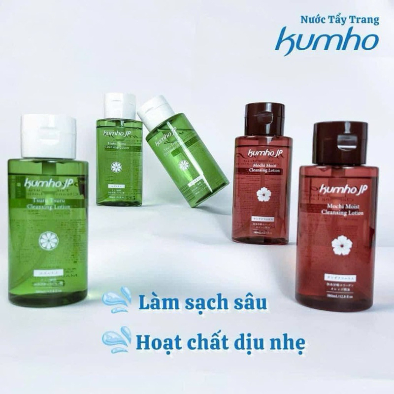 Nước tẩy trang sạch sâu Kumho JP