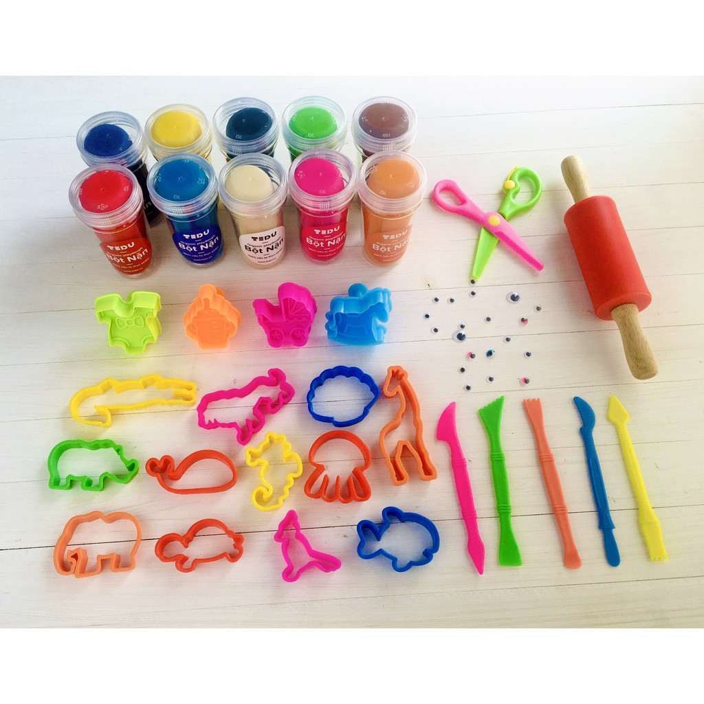 Bột Nặn Đất Nặn An Toàn TEDU 444