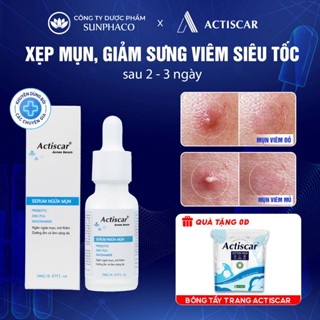 Serum Mụn ACTISCAR Acnes 20ml Giảm Mụn Bọc Mụn Viêm, Giảm Sưng Viêm, Mờ Thâm Sẹo