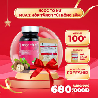 [ TẶNG Hồng Sâm] Ngọc Tố Nữ STT White bổ trứng điều kinh, ngăn ngừa sạm nám 1 lọ 30 viên