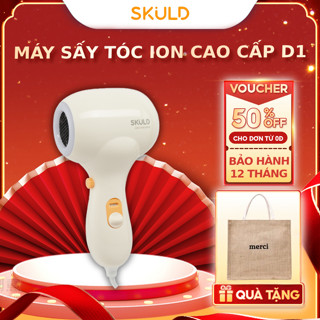 Máy sấy tóc ion âm cho bé D1 SKULD an toàn có đèn led, có dây, máy sấy cơ thể đa năng điều chỉnh 2 chế độ