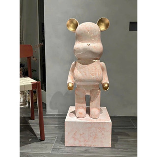 Gấu Bearbrick sz 80cm trang trí decor phòng khách