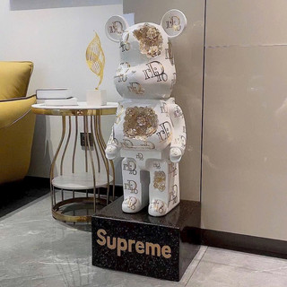 Gấu Bearbrick sz 80cm trang trí decor phòng khách
