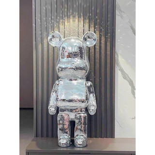 Gấu Bearbrick sz 80cm trang trí decor phòng khách