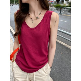 Áo ba lỗ nữ kiểu hàn quốc trơn đơn giản bigsize trẻ trung phù hợp mọi độ tuổi chất cotton thoáng mát rẽ đẹp