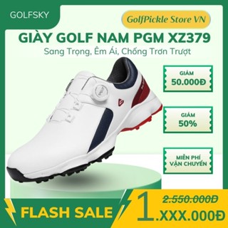 ( Tặng Tất ) Giày Golf Nam PGM XZ379 - Sang Trọng, Êm Ái, Chống Trơn Trượt - Size 39-44