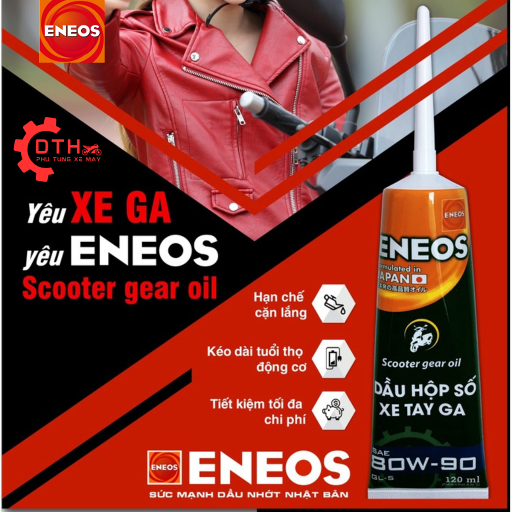 Dầu láp ENEOS (80W - 90) - Dầu nhớt hộp số xe tay ga - Dầu láp hộp số xe tay ga thương hiệu ENEOS