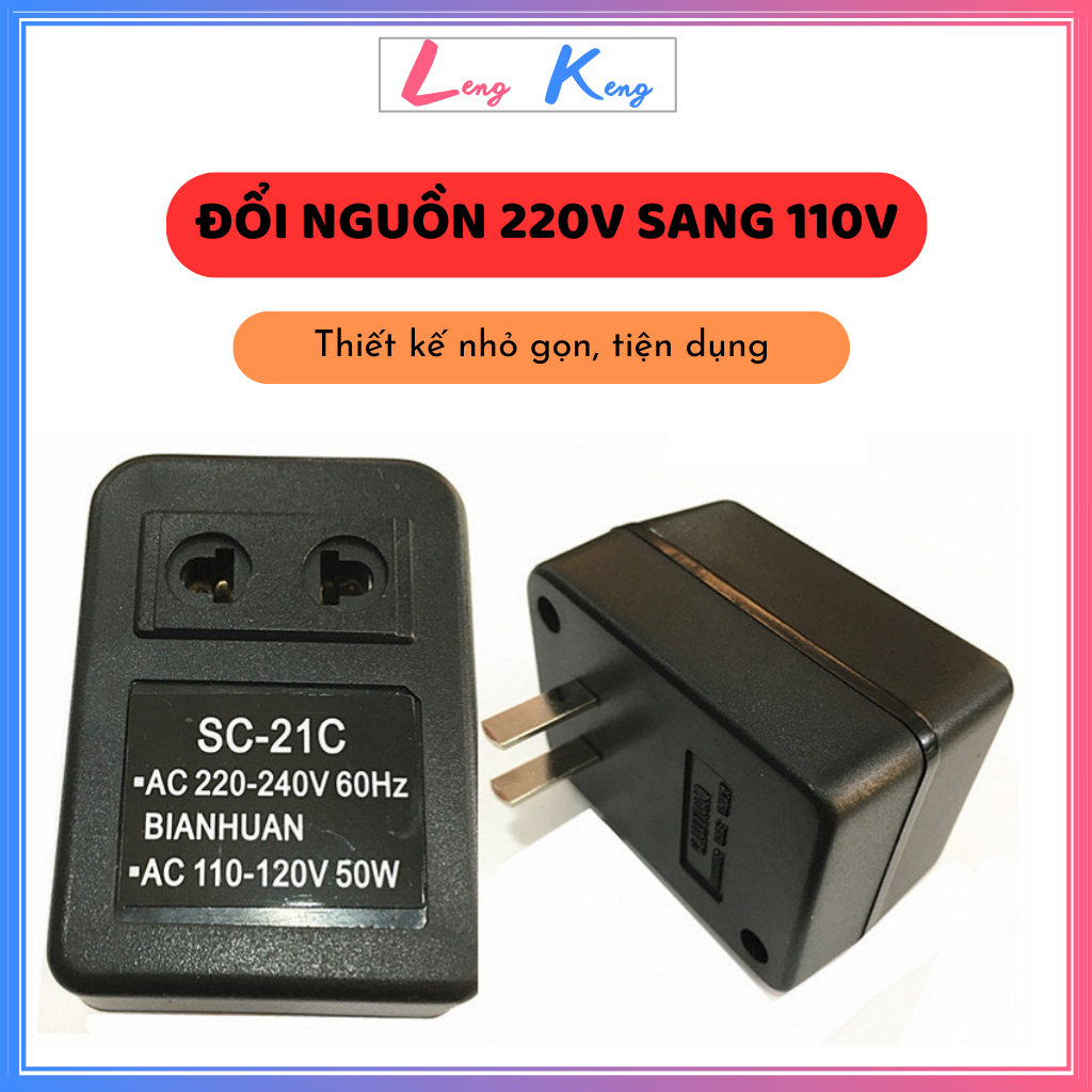 Cục Đổi Nguồn 220v Sang 110v Dùng Cho Thiết Bị Nhật Mỹ Dưới 15w