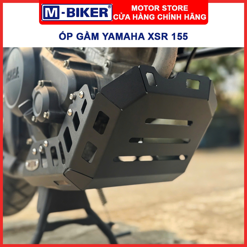 Ốp gầm XSR 155, Ốp bảo vệ gầm bảo vệ lốc máy dành cho Yamaha XSR 155 cắt lazer uốn chấn CNC