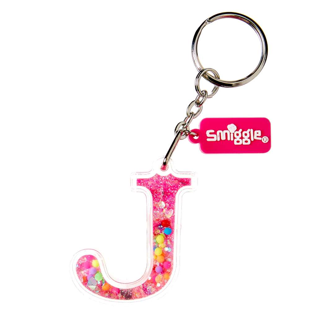 Móc khóa Smiggle chữ J