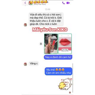 SON KIKO 2 ĐẦU 146 ĐỎ CAM