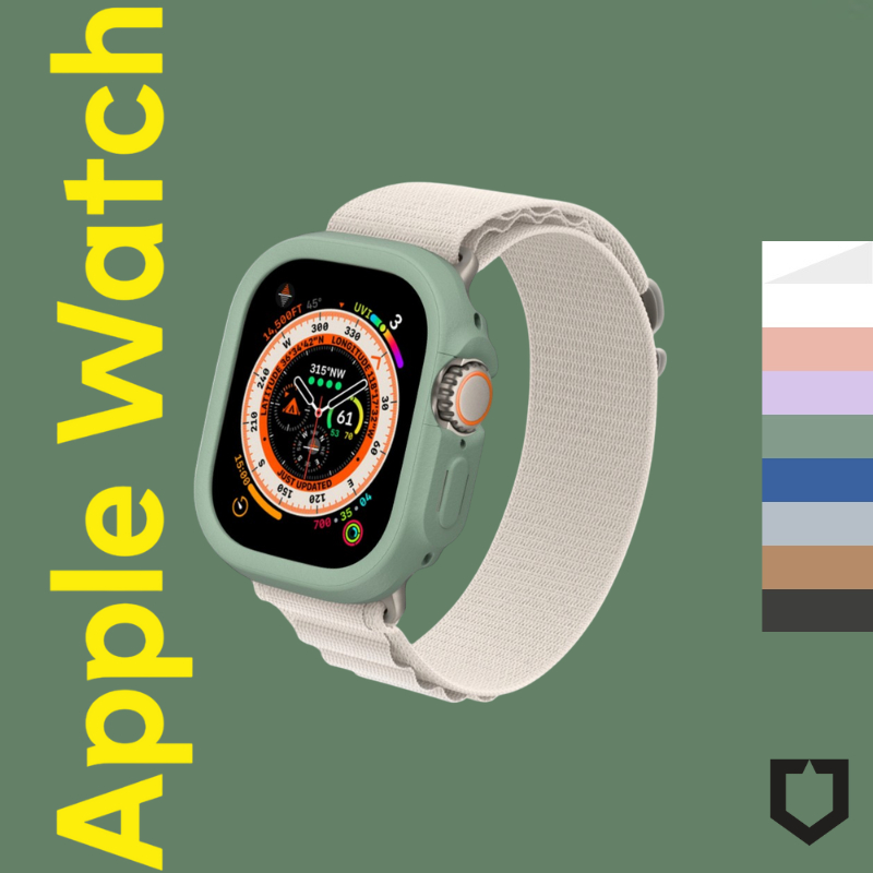 Series Ultra/ Ultra 2 | Ốp bảo vệ CrashGuard NX chính hãng RhinoShield cho Apple Watch Ultra/ Ultra 