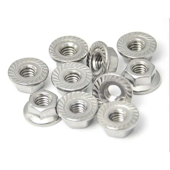 Ecu inox liền long đen M4,M5,M6,M8,Combo 100 chiếc