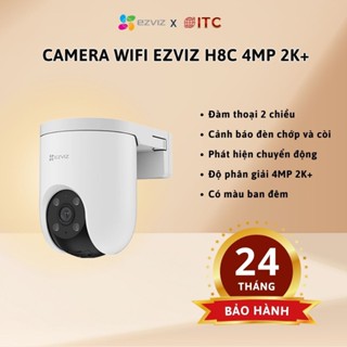 Camera WIFI EZVIZ H8C 4MP 2K+ Full HD  Xoay 360 Trò Chuyện 2 Chiều Ghi Hình Màu 