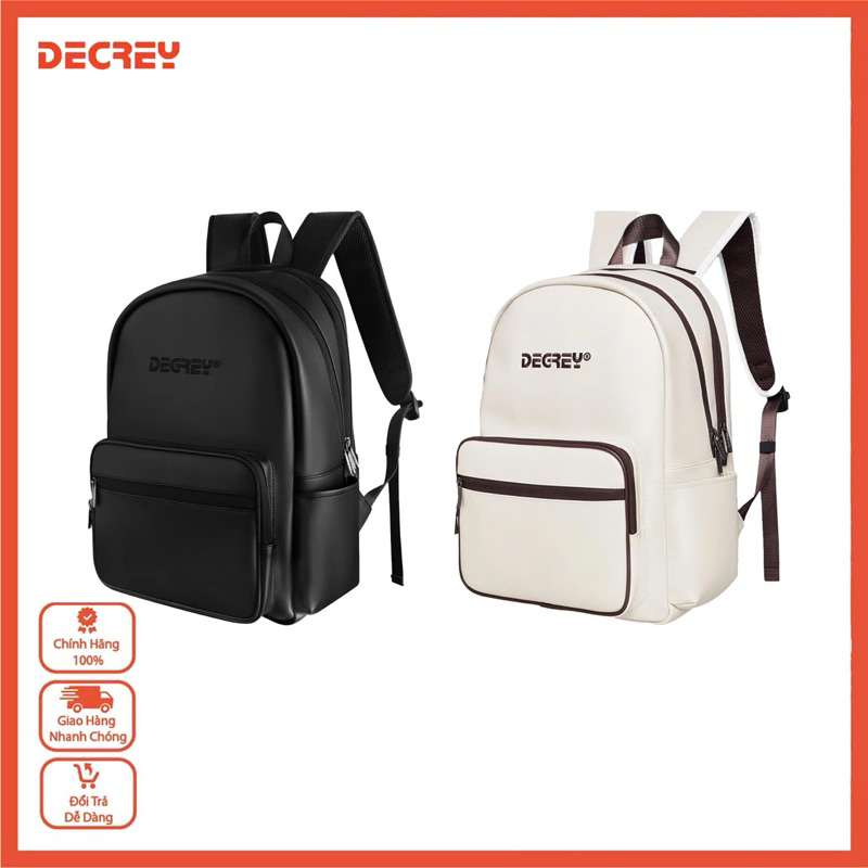 Balo Da Thời Trang Degrey Double Leather Basic Balo - LBBD