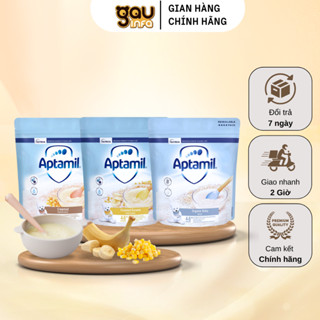 Bột ăn dặm Aptamil Anh Quốc cho bé từ 4 đến 6 tháng tuổi có túi zip 125g SP000501 Gauinfa