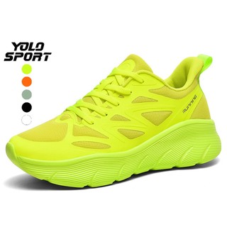  Giày Thể Thao Chạy Bộ Nam Nữ Pickelball Dance Aerobic Siêu Nhẹ Êm Chân Chống Trơn Trượt Thoáng Khí Size 36-47 YOLO SPORT 