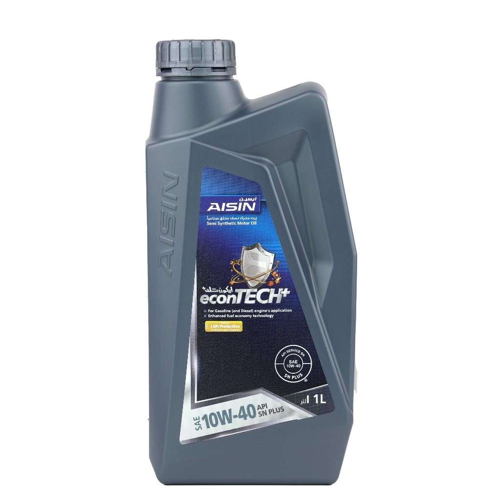 Nhớt Động Cơ AISIN ESSN1041P 10W-40 SN Plus Econtech+ Semi Synthetic 1L - Nhập Khẩu Chính Hãng