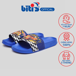 Dép Eva phun Bé trai Biti's BEB004300XDD (Xanh dương đậm)