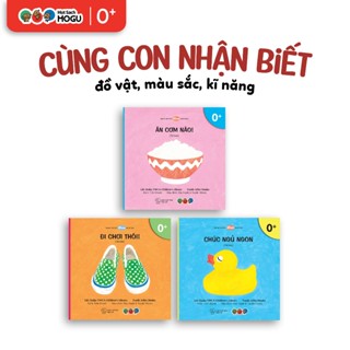 Truyện Ehon bé 1-2-3 tuổi - Nhận biết Đồ vật, Màu sắc, Kỹ năng